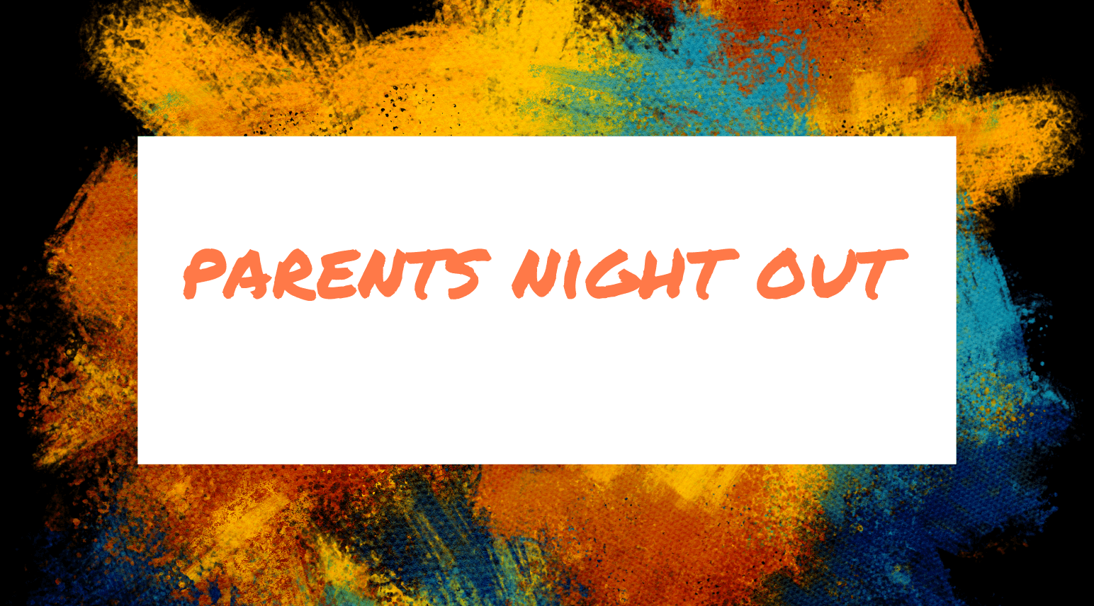 Parents Night Out October