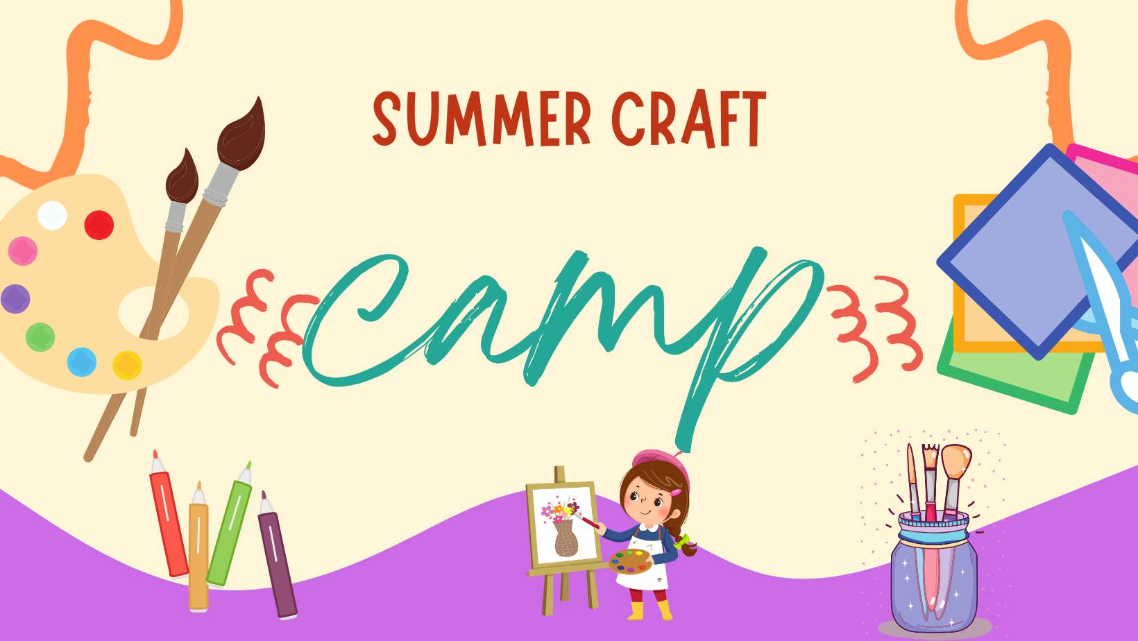 Red, White, and Blue Summer Craft Camp
